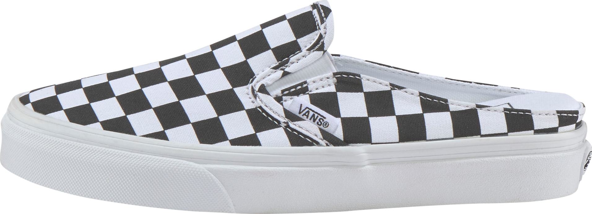 VANS Slip on boty černá / bílá