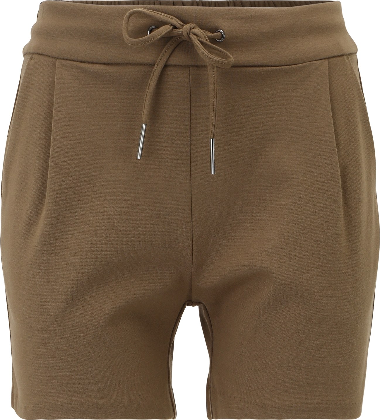 VERO MODA Kalhoty se sklady v pase khaki