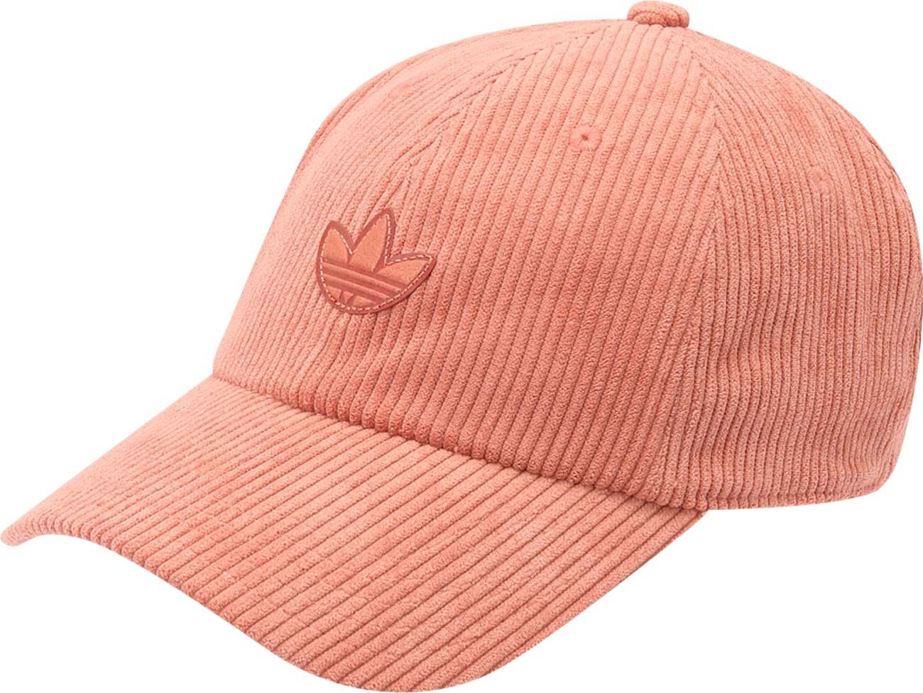 ADIDAS ORIGINALS Kšiltovka rezavě hnědá / bordó