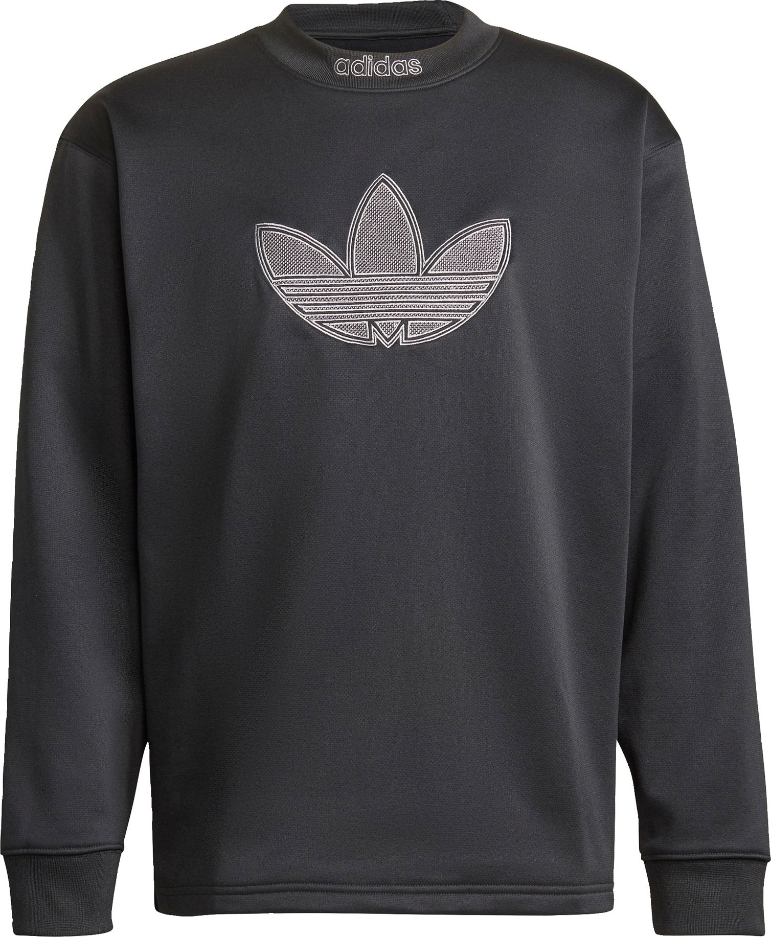 ADIDAS ORIGINALS Mikina černá / bílá