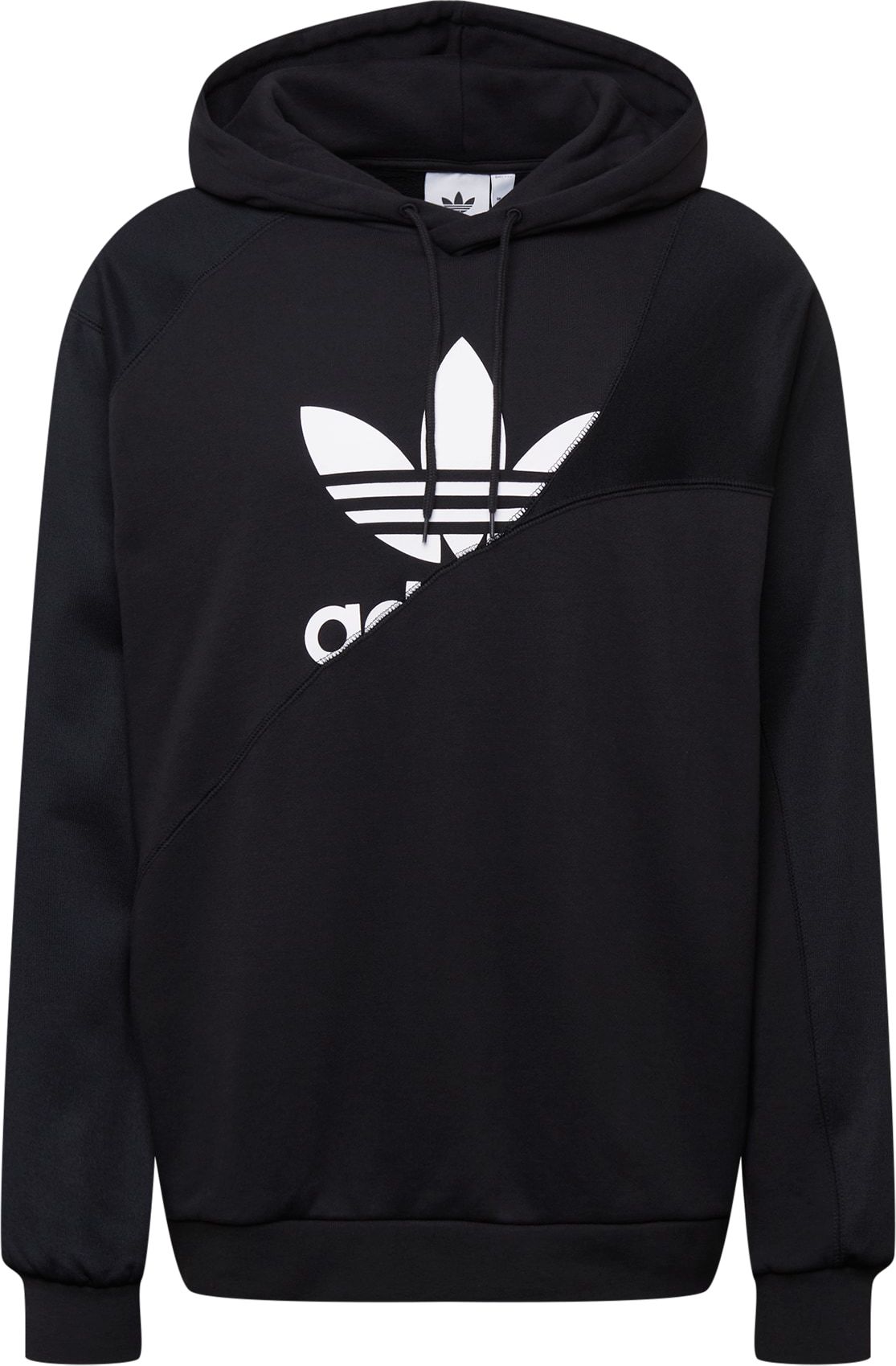 ADIDAS ORIGINALS Mikina černá / bílá