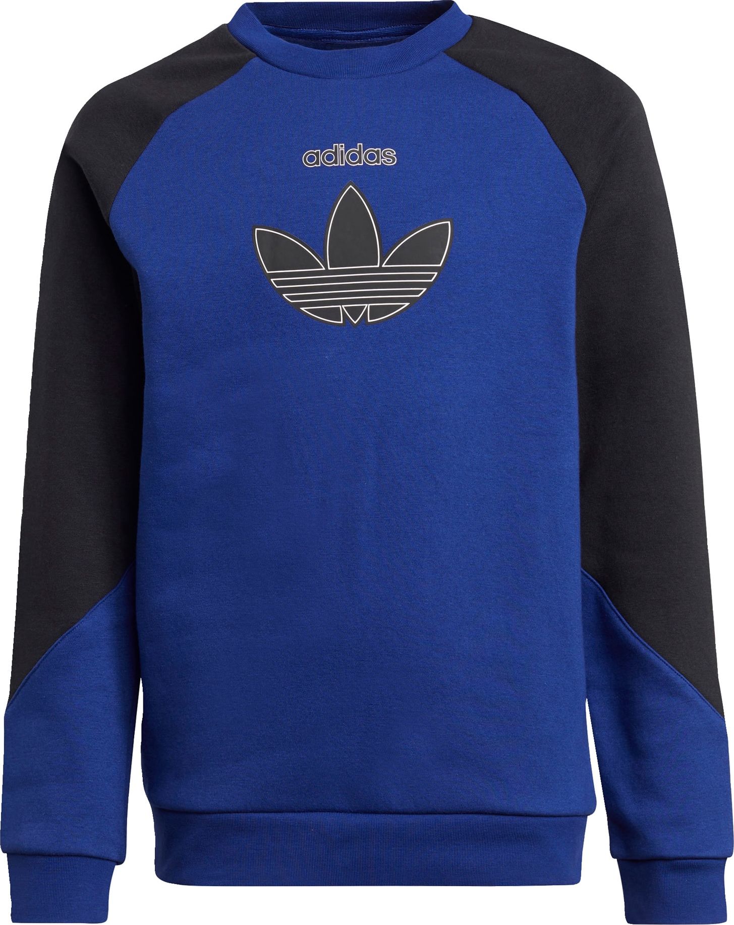 ADIDAS ORIGINALS Mikina modrá / černá / bílá