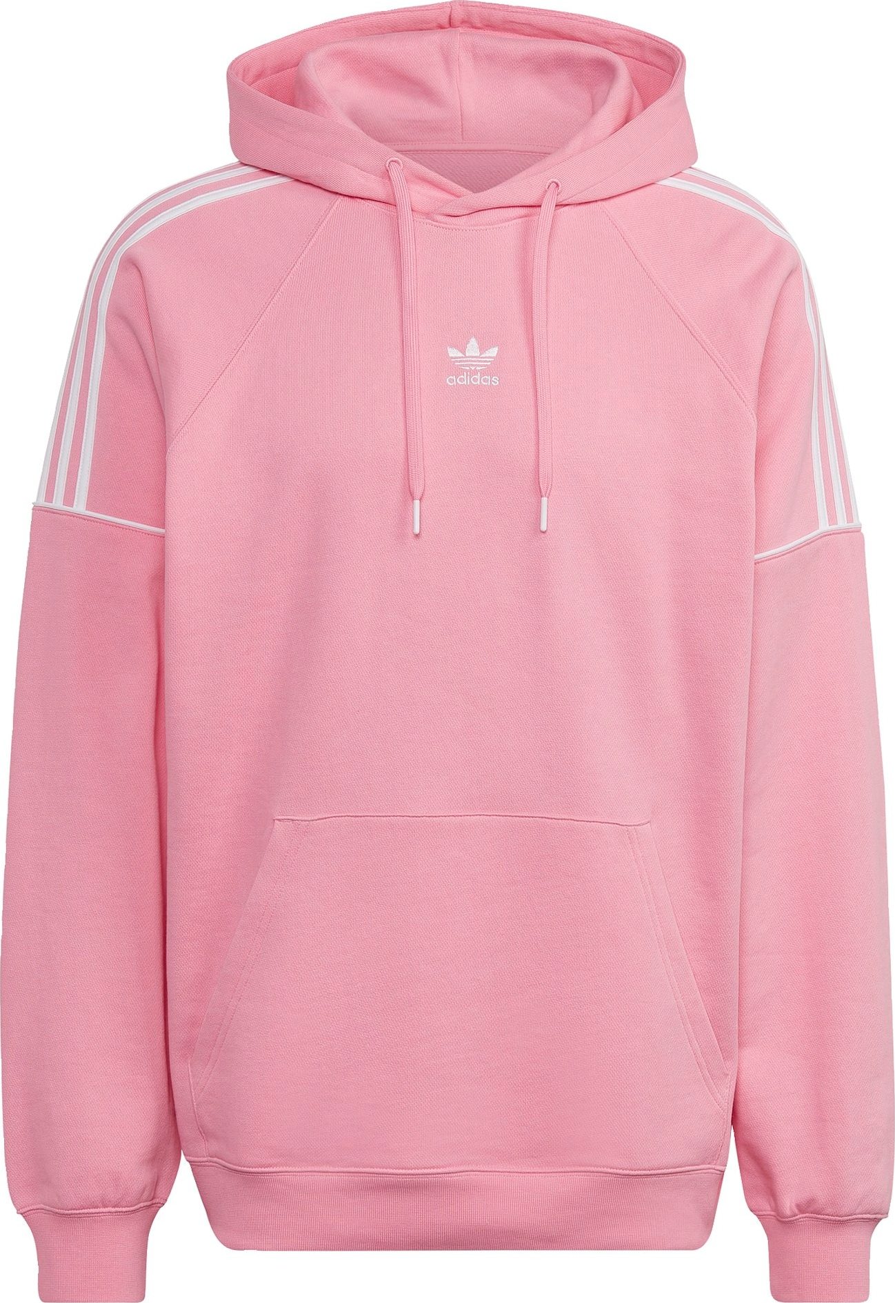 ADIDAS ORIGINALS Mikina světle růžová / bílá