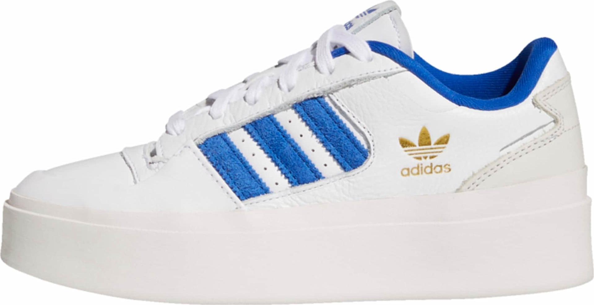 ADIDAS ORIGINALS Tenisky 'Forum Bonega ' modrá / zlatá / bílá