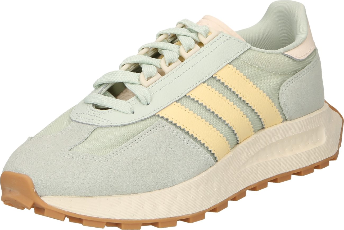 ADIDAS ORIGINALS Tenisky 'Retropy E5' pastelově žlutá / pastelově zelená / bílá