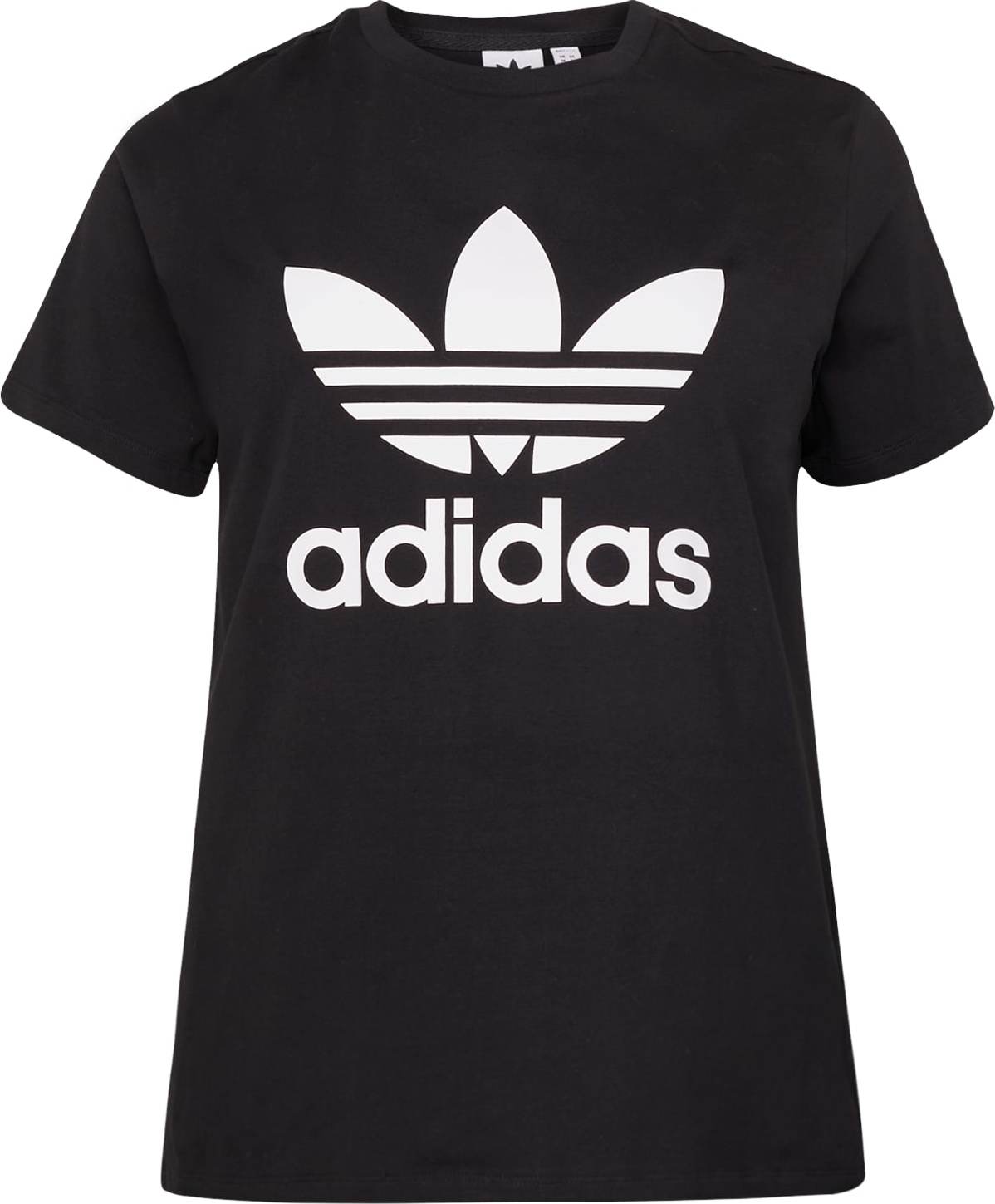 ADIDAS ORIGINALS Tričko černá / bílá