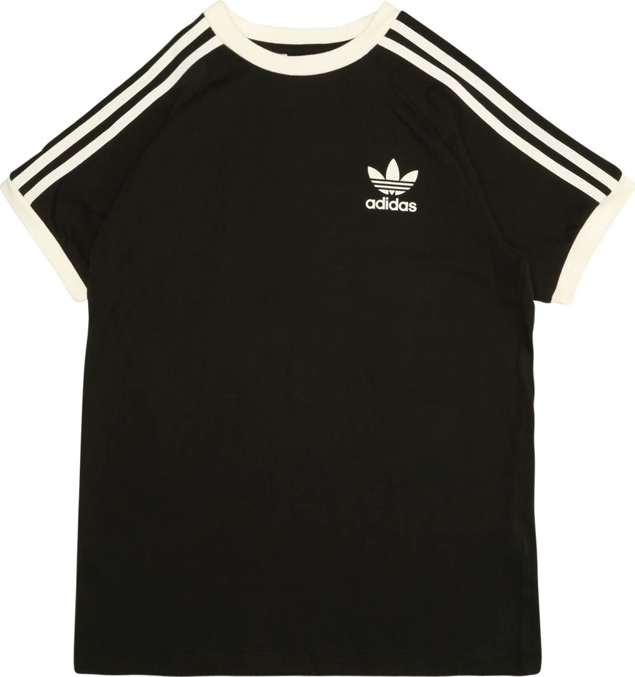 ADIDAS ORIGINALS Tričko černá / bílá