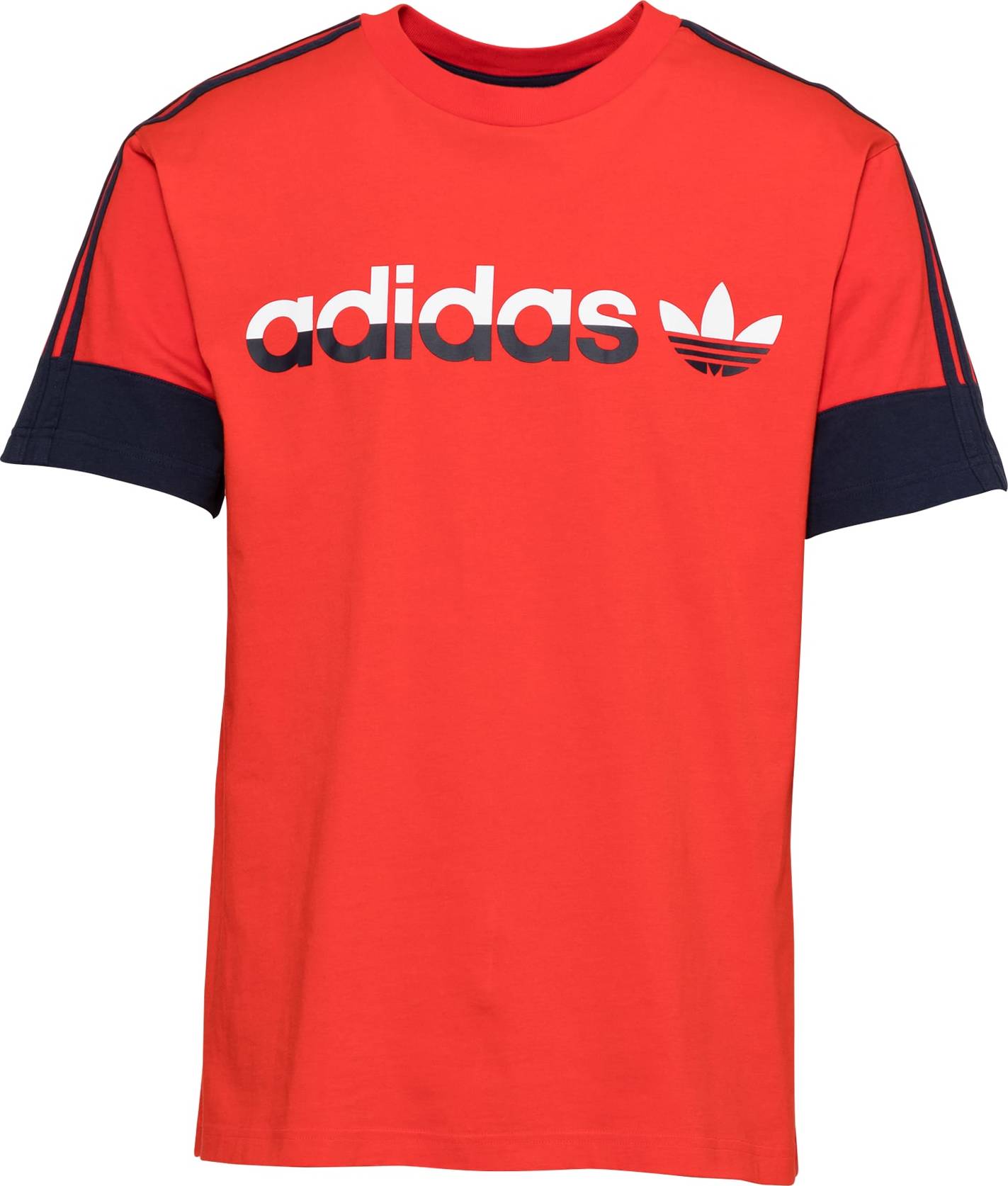 ADIDAS ORIGINALS Tričko červená / černá / bílá