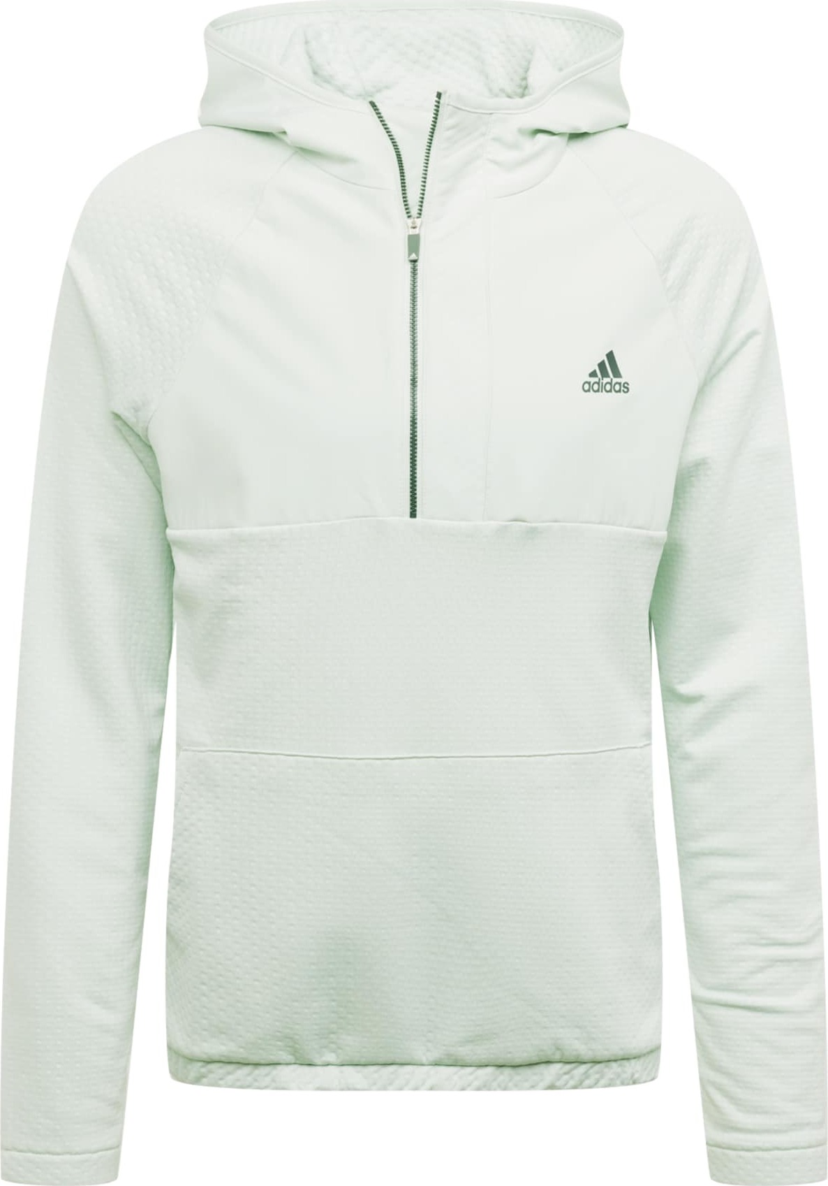 ADIDAS SPORTSWEAR Funkční fleecová mikina šedá / černá / offwhite