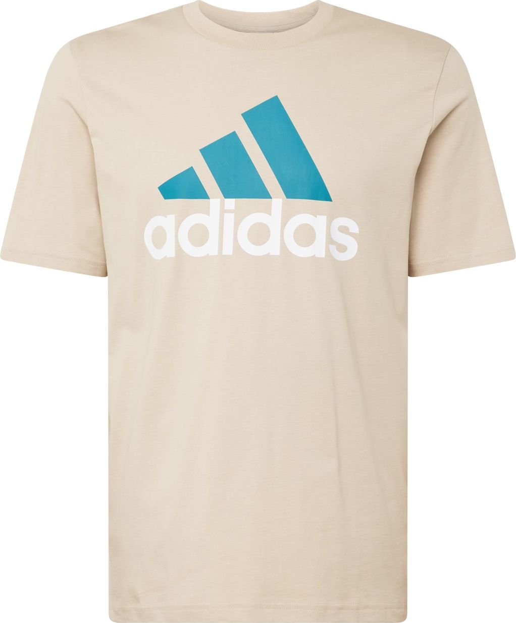 ADIDAS SPORTSWEAR Funkční tričko béžová / královská modrá / offwhite