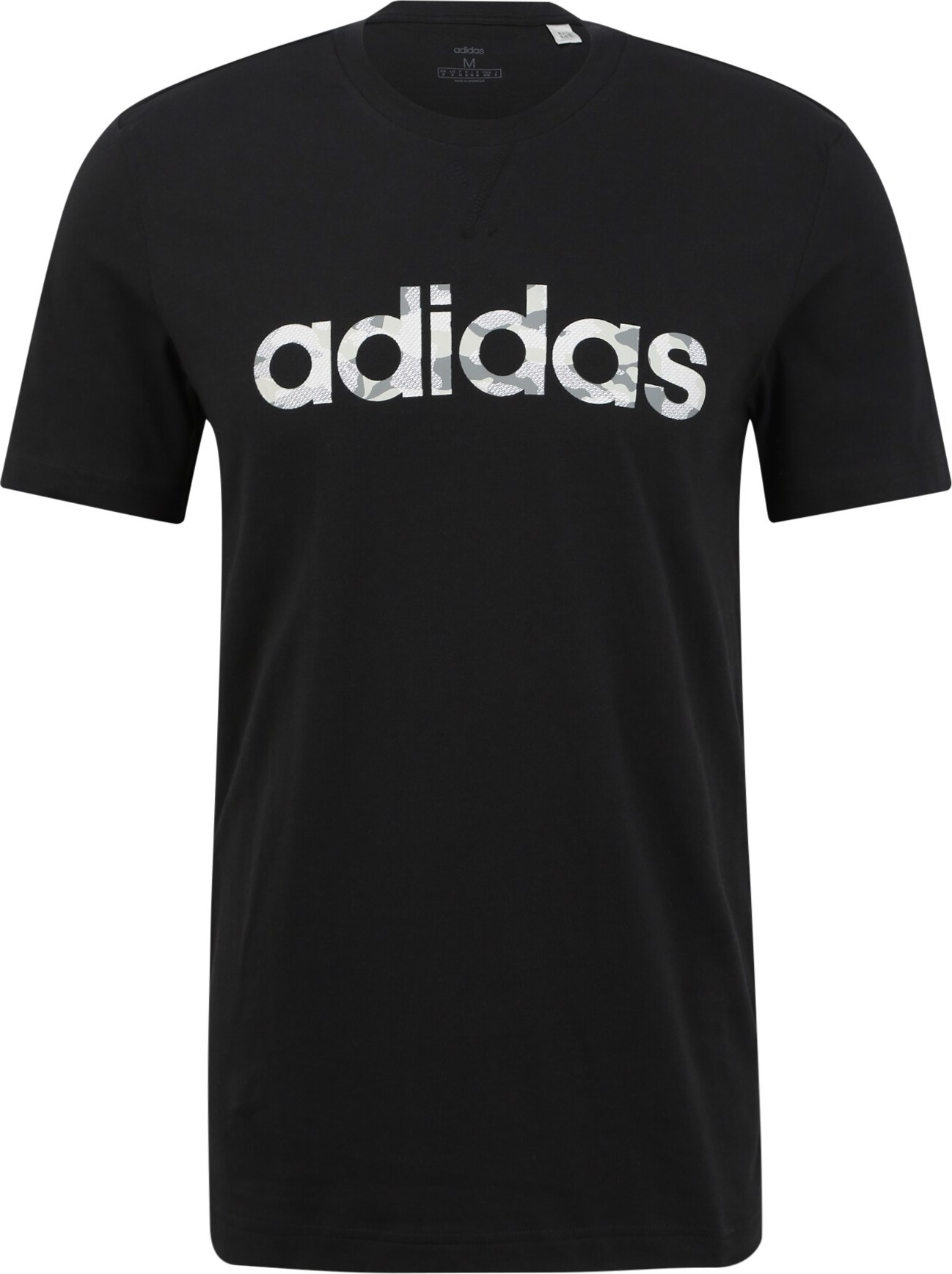 ADIDAS SPORTSWEAR Funkční tričko černá / bílá