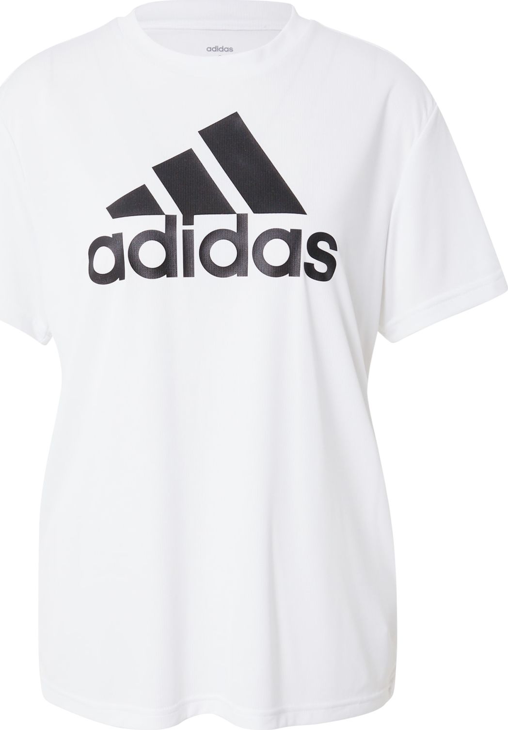 ADIDAS SPORTSWEAR Funkční tričko černá / bílá