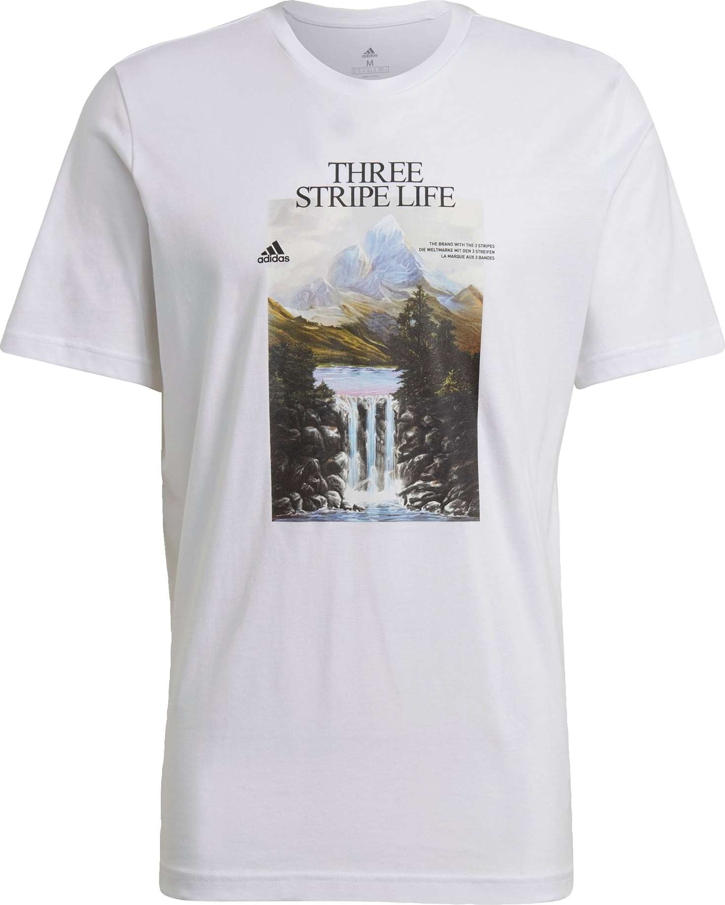 ADIDAS SPORTSWEAR Funkční tričko 'Mountain' mix barev / bílá