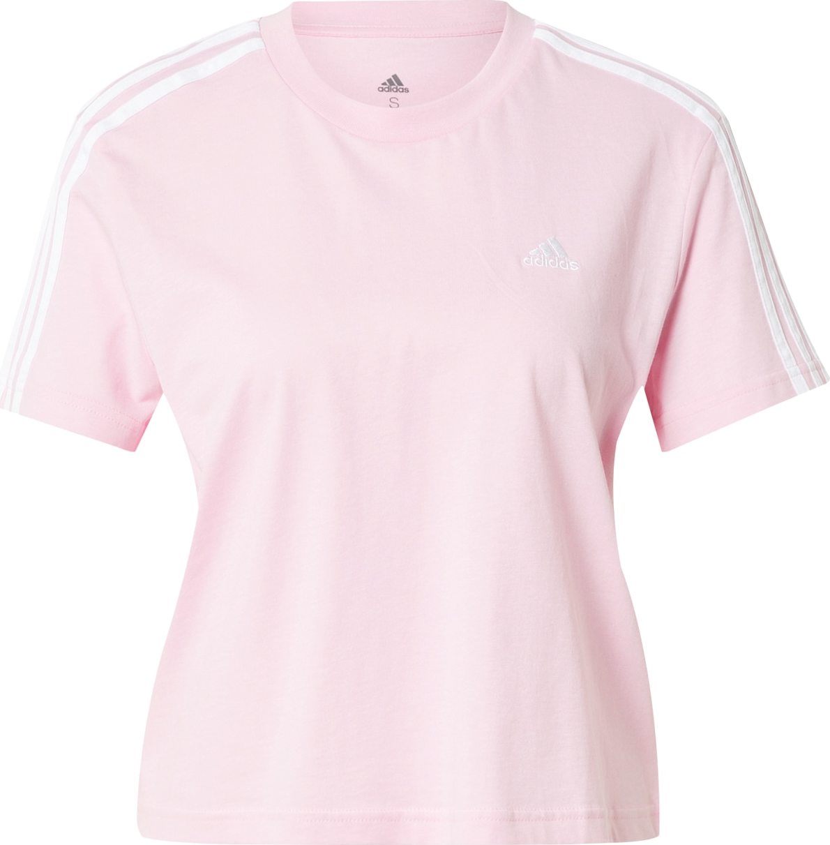 ADIDAS SPORTSWEAR Funkční tričko pink / bílá