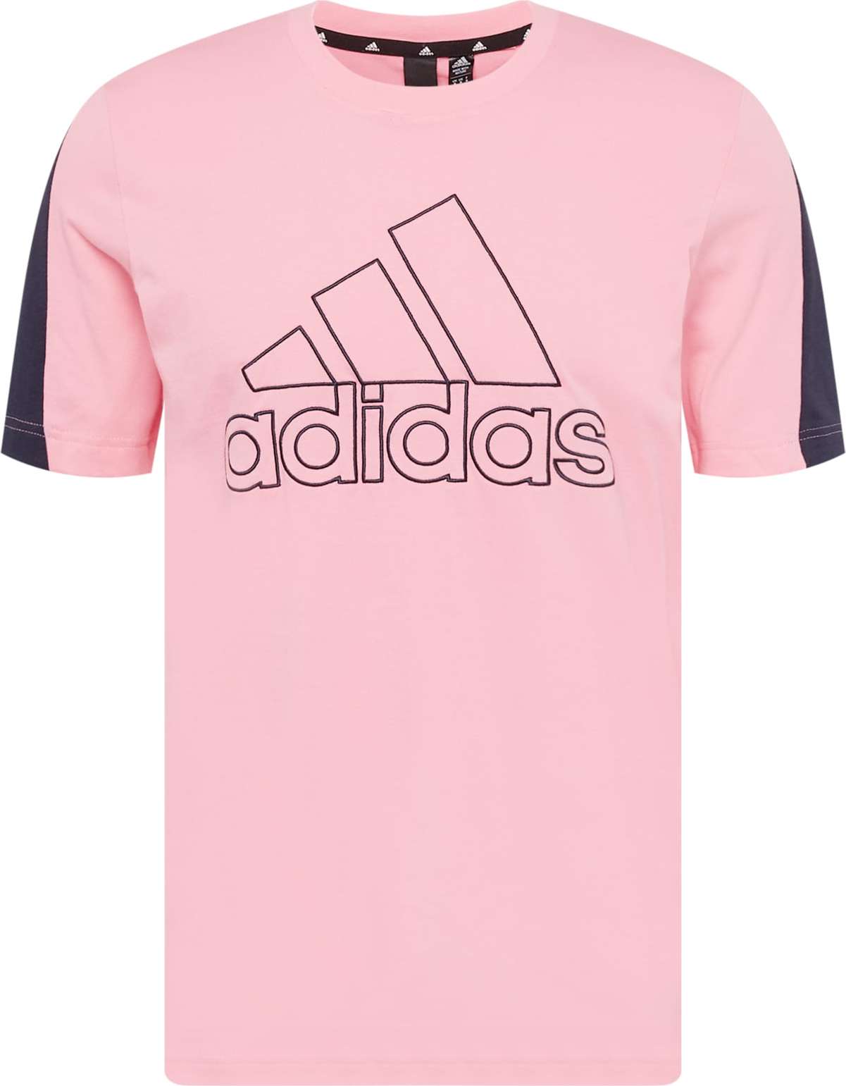 ADIDAS SPORTSWEAR Funkční tričko růžová / černá