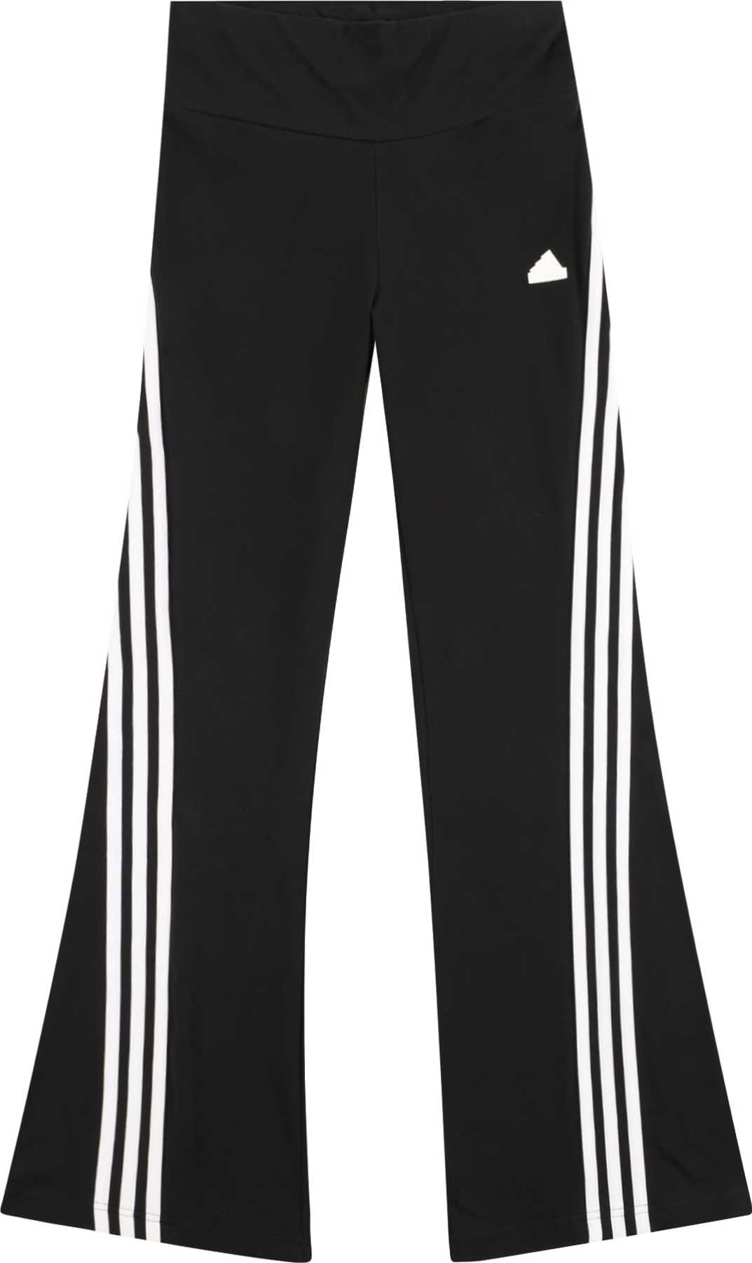 ADIDAS SPORTSWEAR Sportovní kalhoty černá / bílá