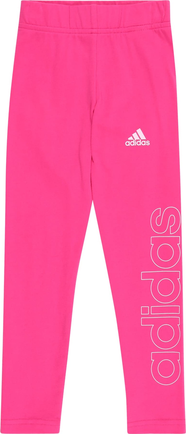 ADIDAS SPORTSWEAR Sportovní kalhoty pink / bílá