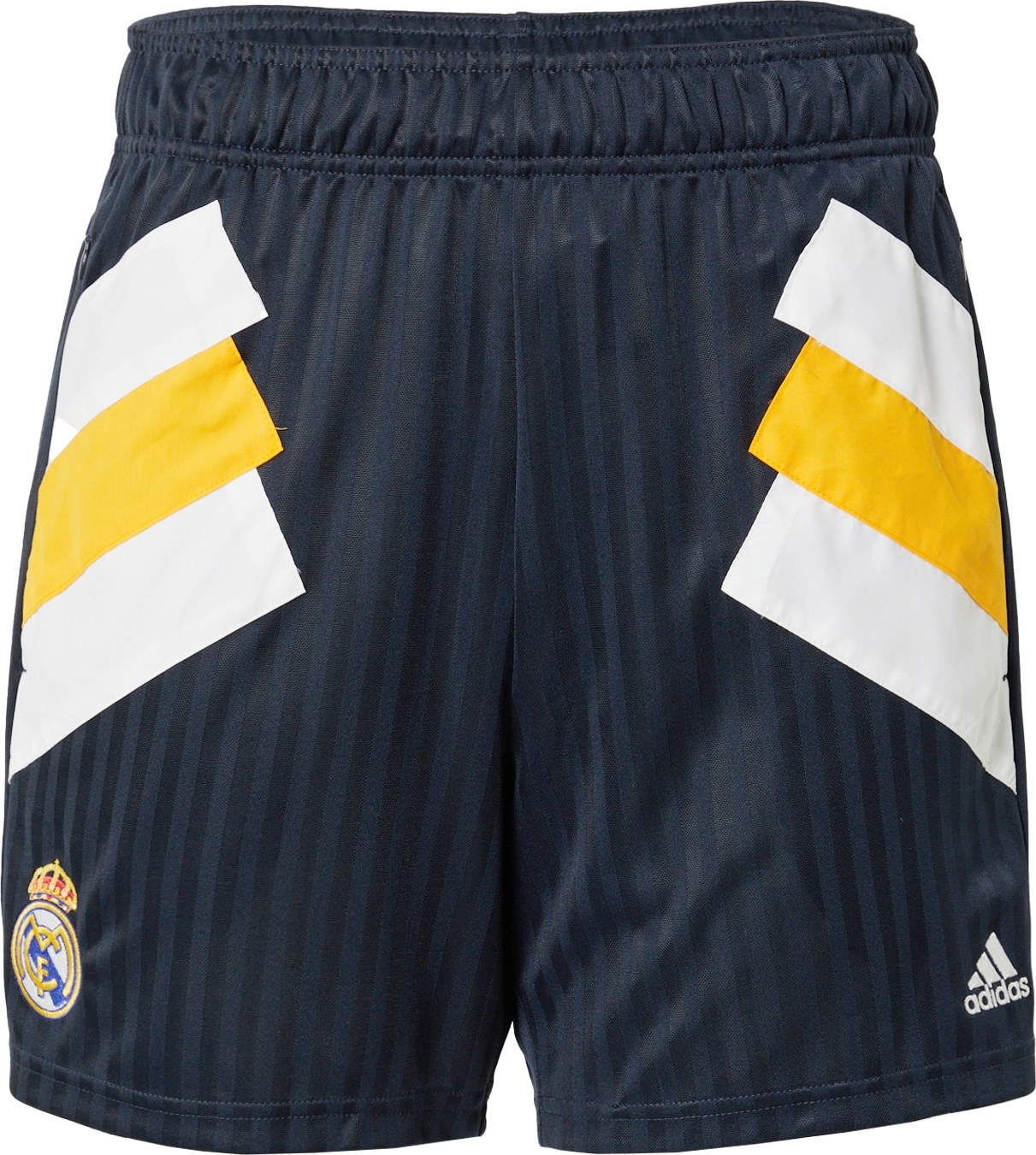 ADIDAS SPORTSWEAR Sportovní kalhoty 'Real Madrid' námořnická modř / tmavě modrá / žlutá / bílá