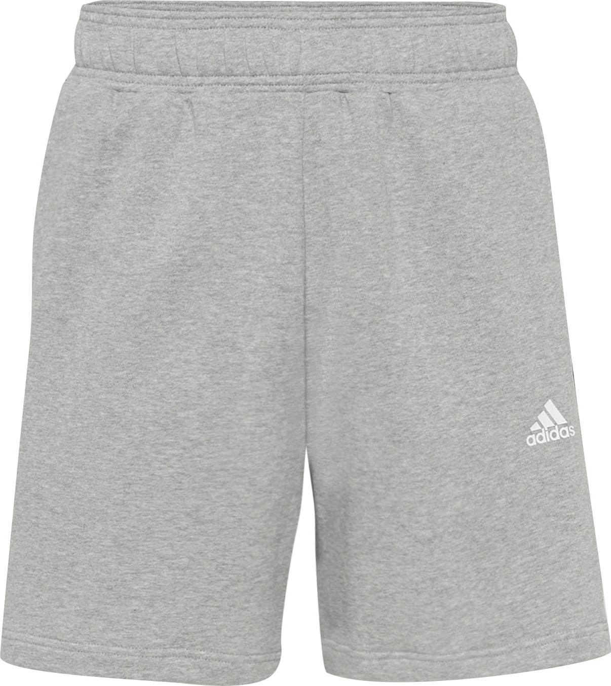 ADIDAS SPORTSWEAR Sportovní kalhoty šedý melír / bílá