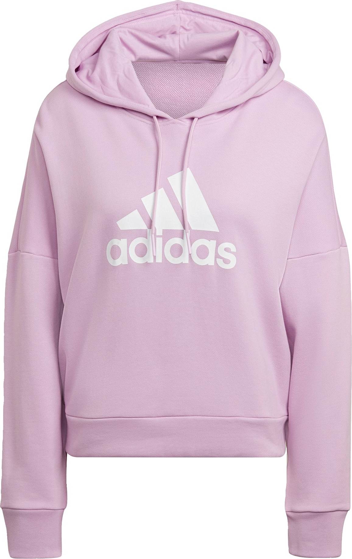 ADIDAS SPORTSWEAR Sportovní mikina bledě fialová / černá / bílá