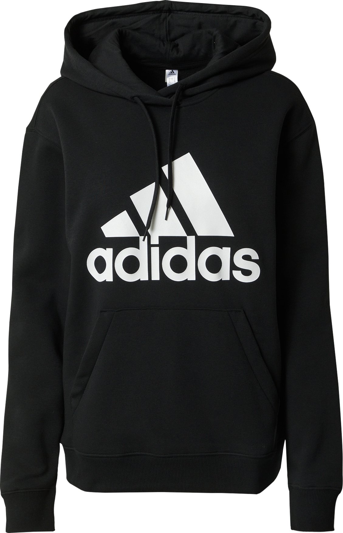 ADIDAS SPORTSWEAR Sportovní mikina černá / bílá