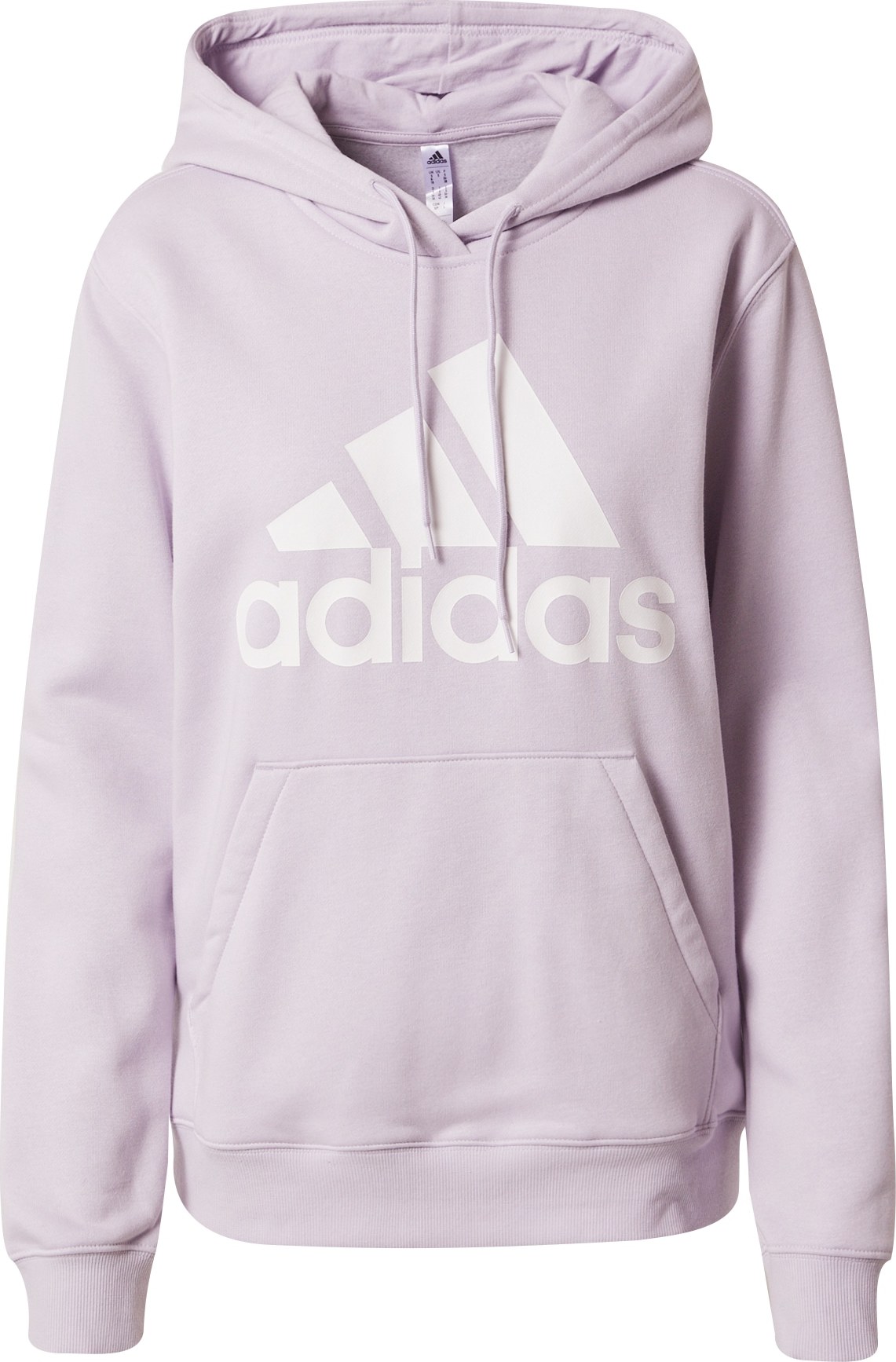 ADIDAS SPORTSWEAR Sportovní mikina pastelová fialová / bílá