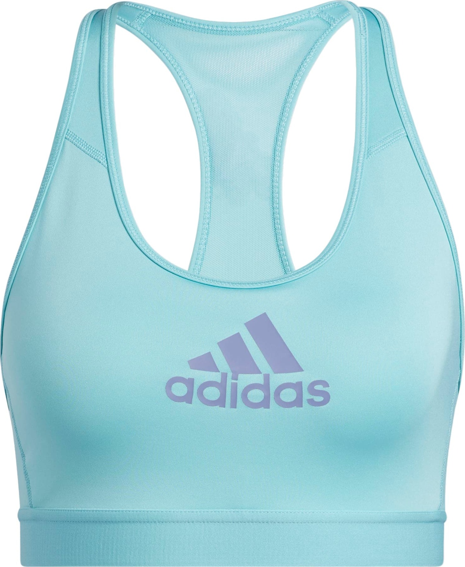 ADIDAS SPORTSWEAR Sportovní podprsenka tyrkysová / světle fialová