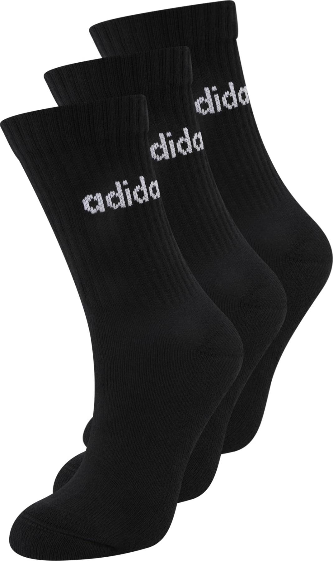 ADIDAS SPORTSWEAR Sportovní ponožky černá / bílá