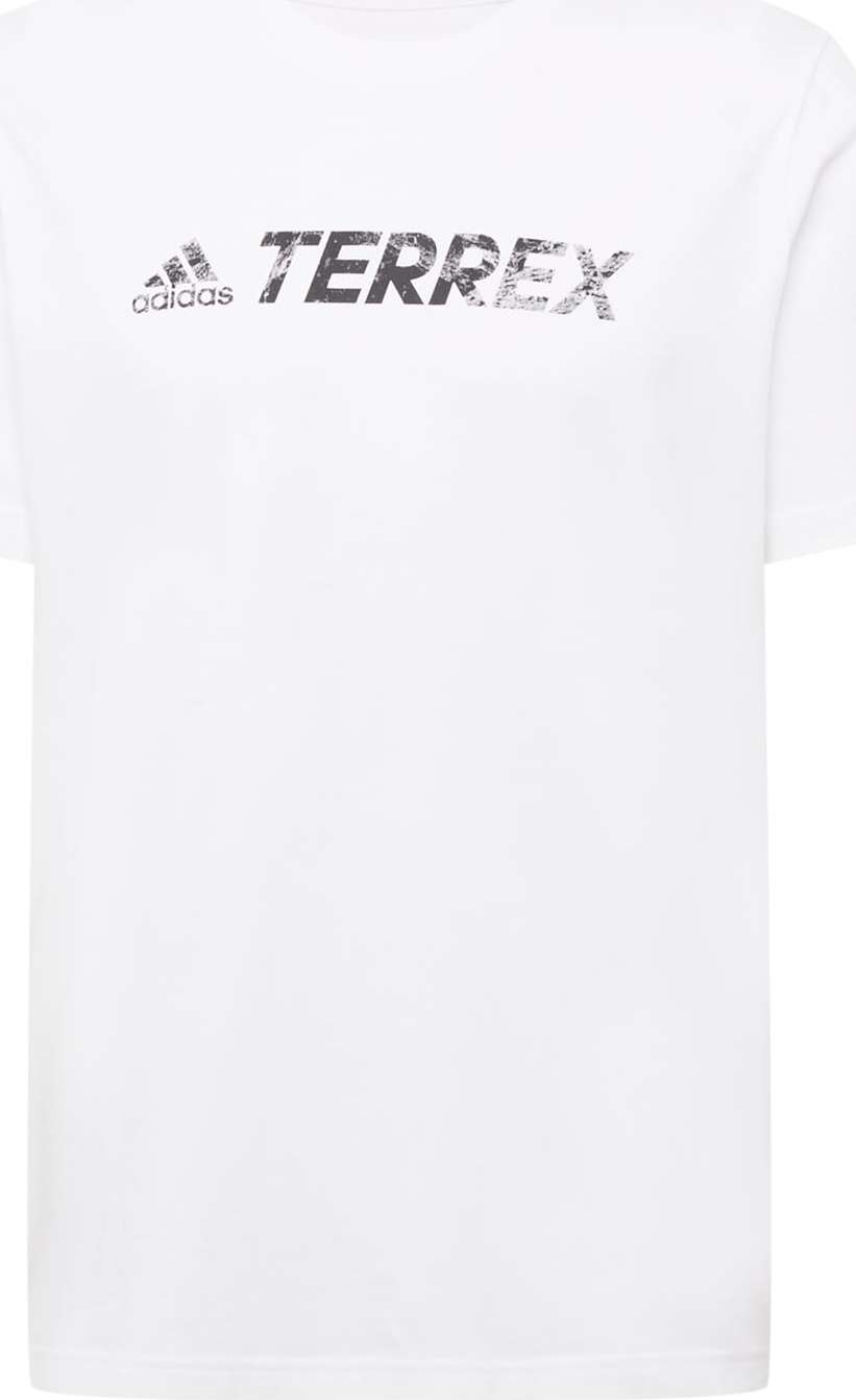 ADIDAS TERREX Funkční tričko černá / offwhite