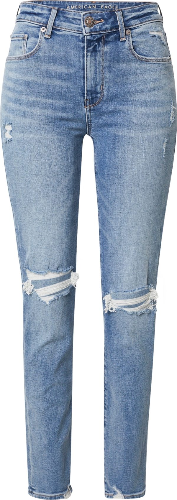 American Eagle Džíny 'HI-RISE SKINNY JEANS' modrá