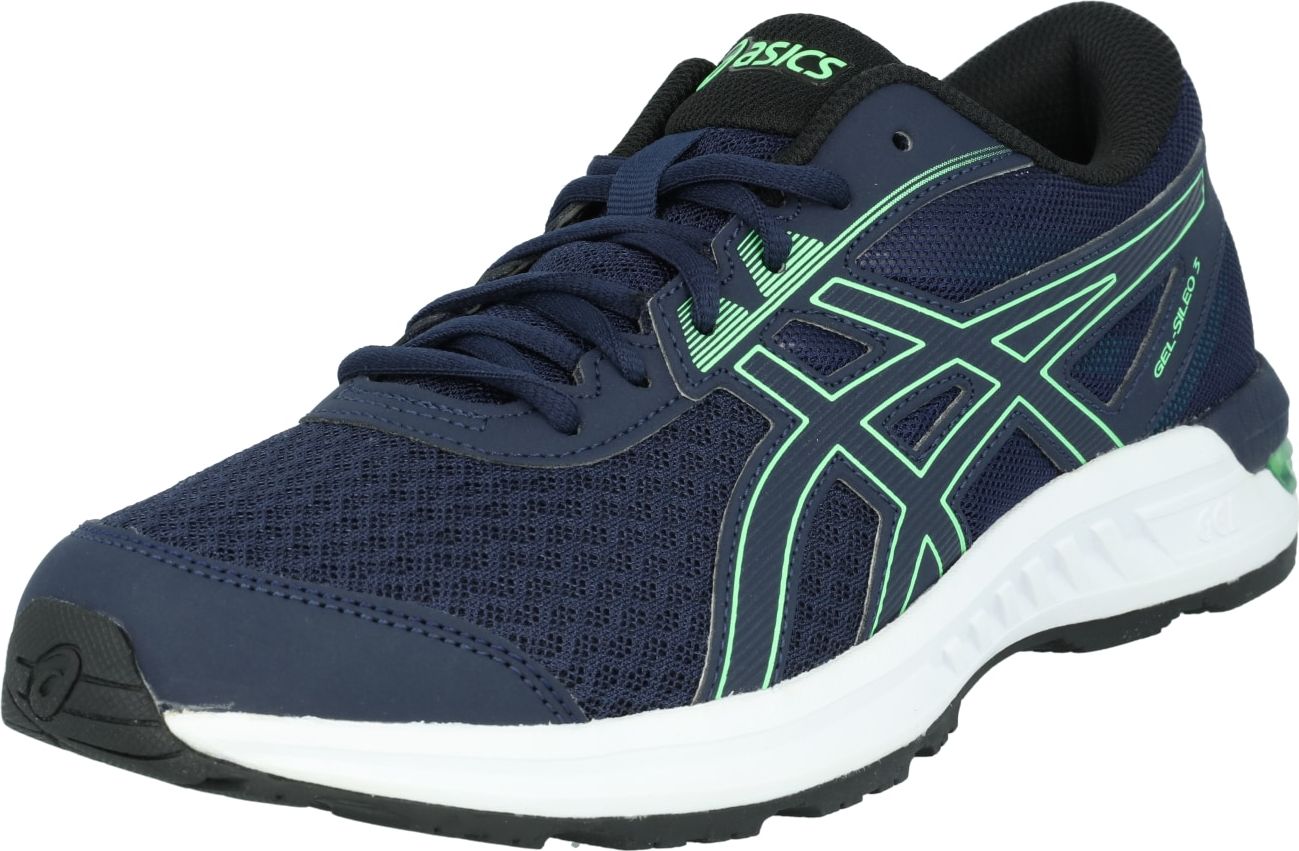 ASICS Sportovní boty 'Sileo 3' zelená / černá