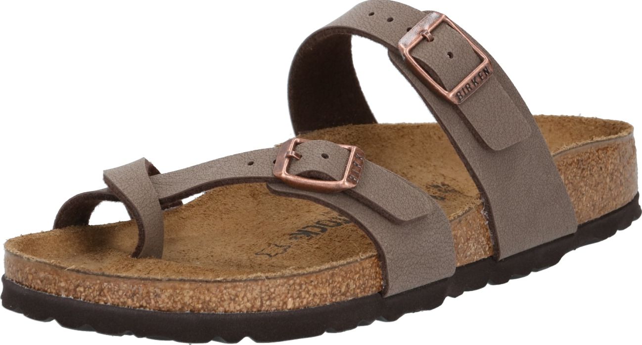 BIRKENSTOCK Pantofle 'Mayari' sépiová