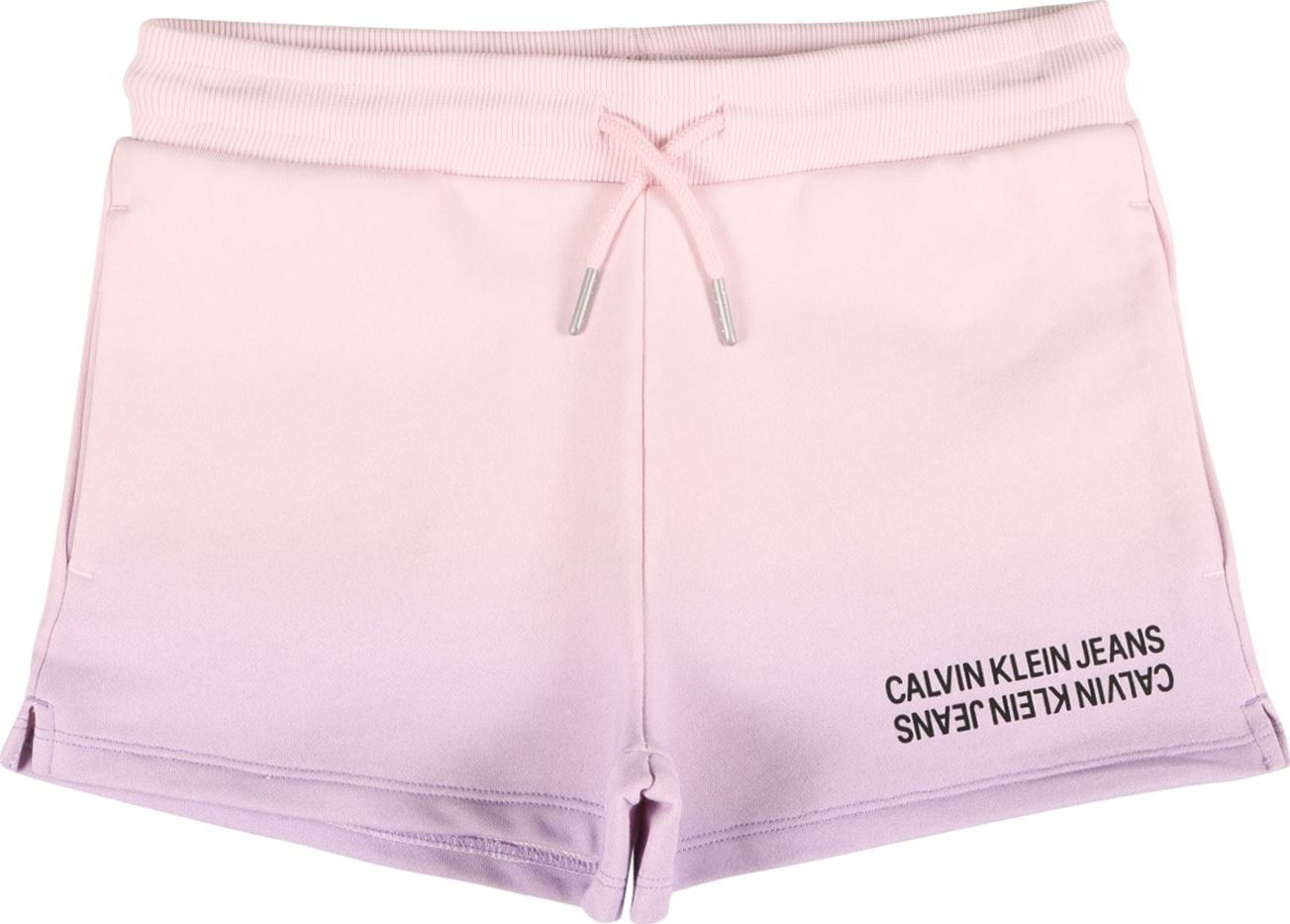 Calvin Klein Jeans Kalhoty světle fialová / růžová / černá