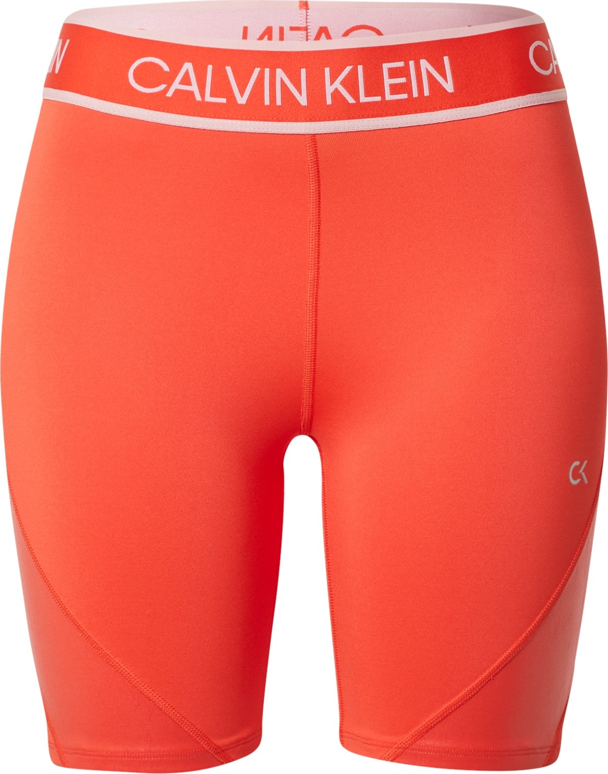 Calvin Klein Sport Sportovní kalhoty růžová / bílá