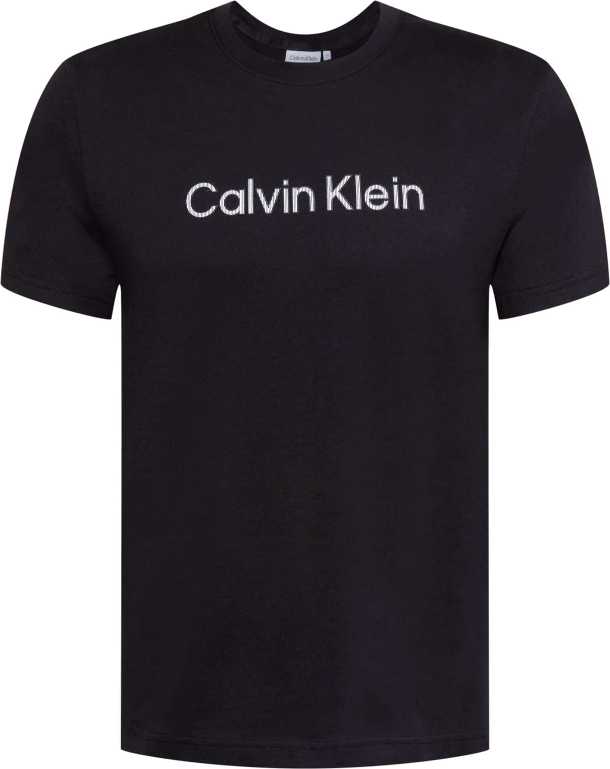 Calvin Klein Tričko černá / bílá