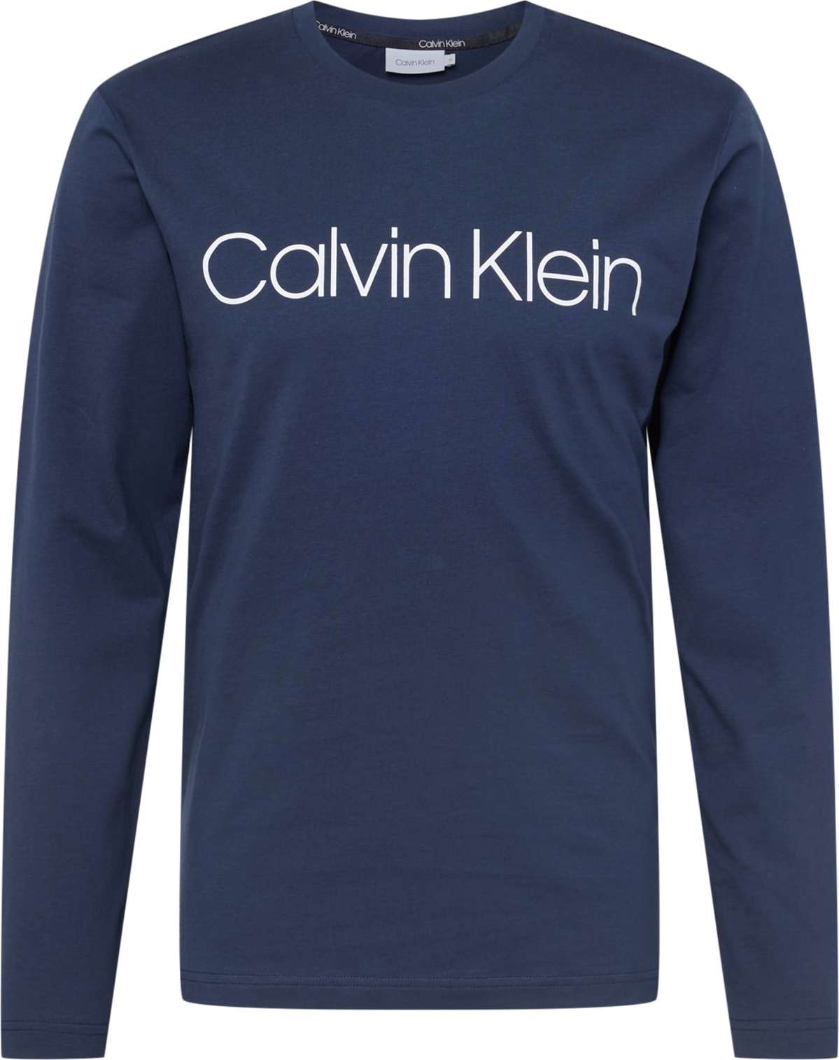 Calvin Klein Tričko marine modrá / bílá