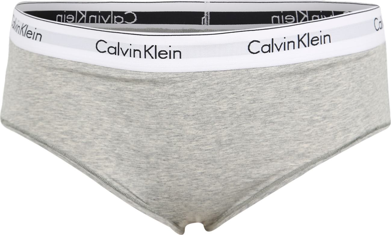 Calvin Klein Underwear Kalhotky šedý melír