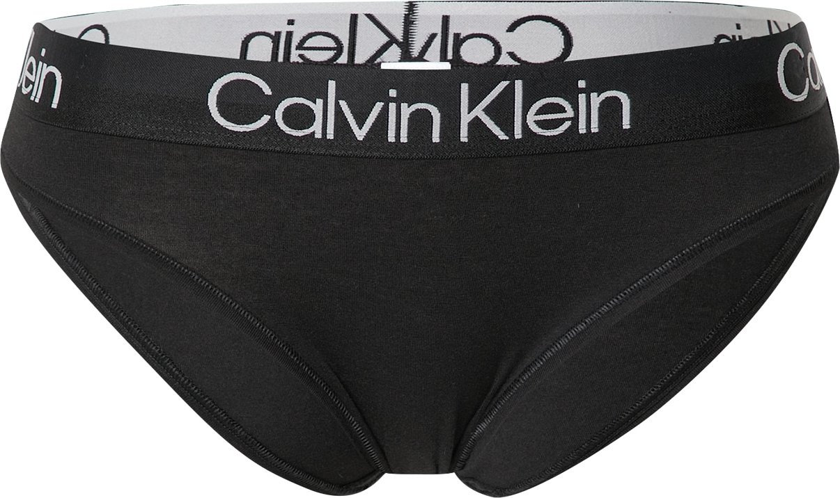 Calvin Klein Underwear Kalhotky světle šedá / černá