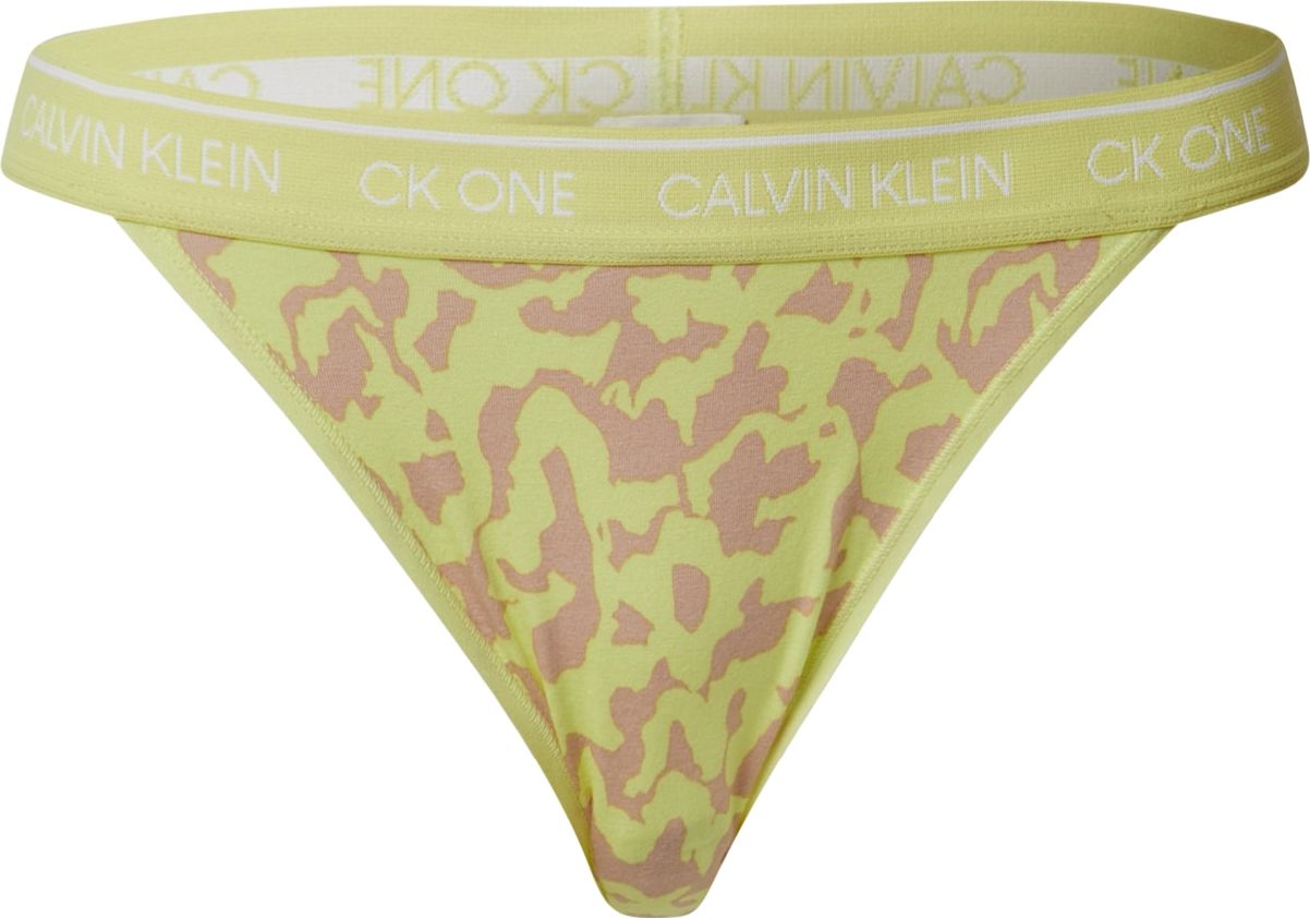 Calvin Klein Underwear Kalhotky světle zelená / orchidej / bílá