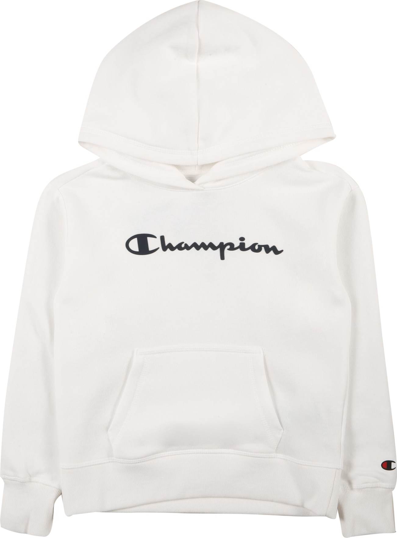 Champion Authentic Athletic Apparel Mikina černá / bílá