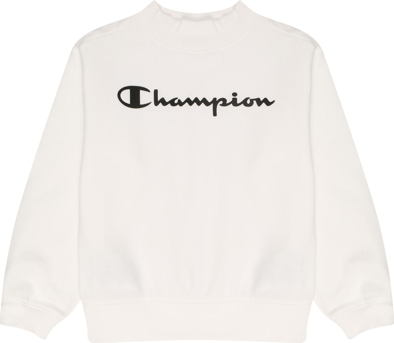 Champion Authentic Athletic Apparel Mikina černá / bílá