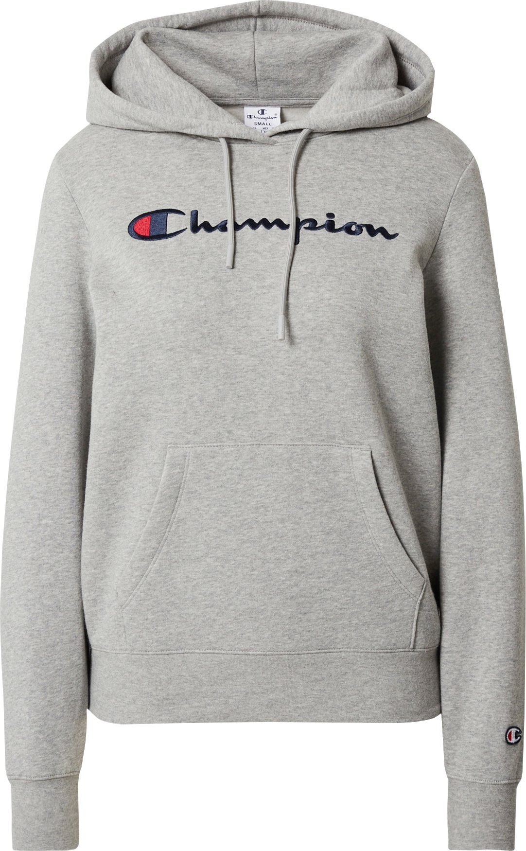 Champion Authentic Athletic Apparel Mikina tmavě modrá / šedý melír / červená