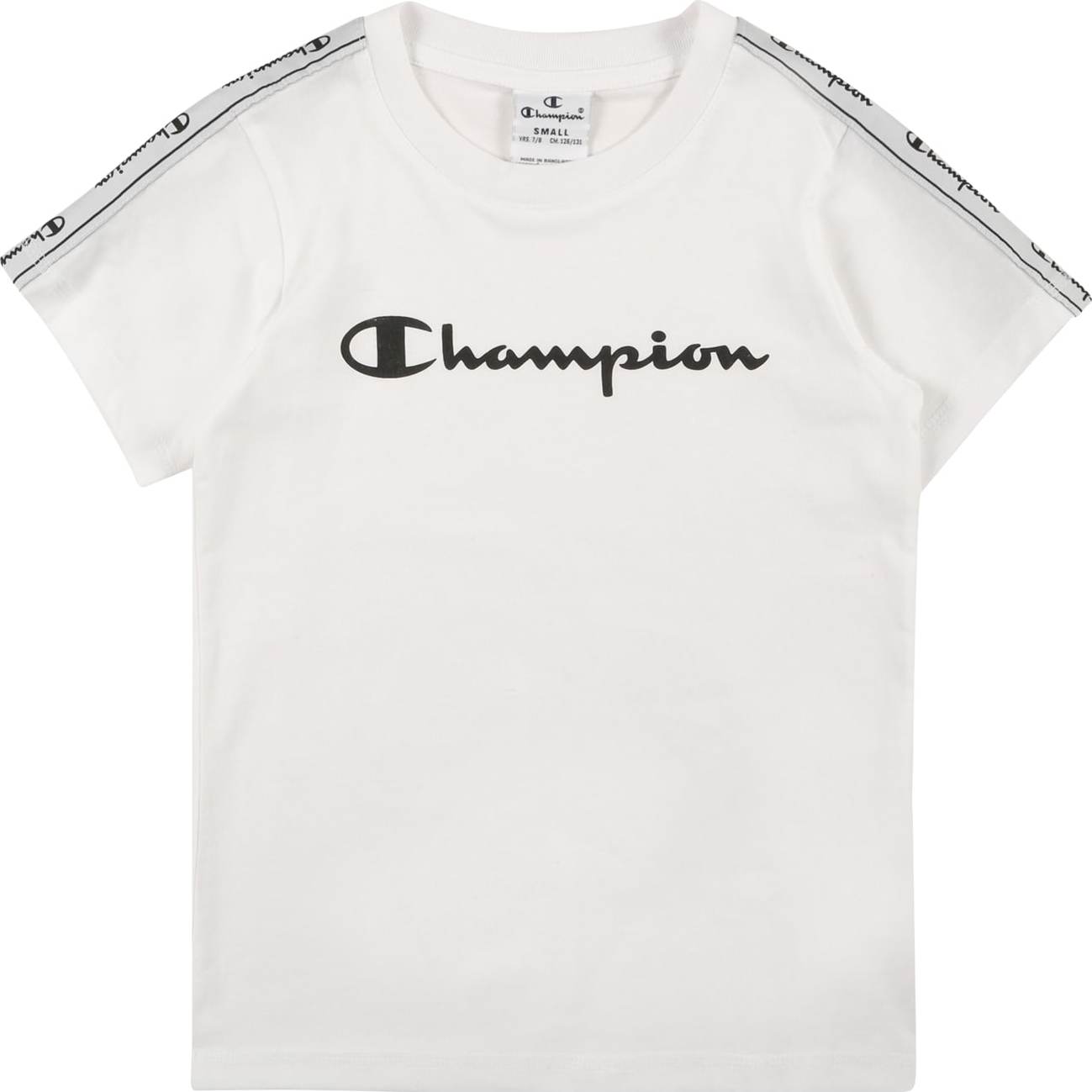 Champion Authentic Athletic Apparel Tričko černá / bílá