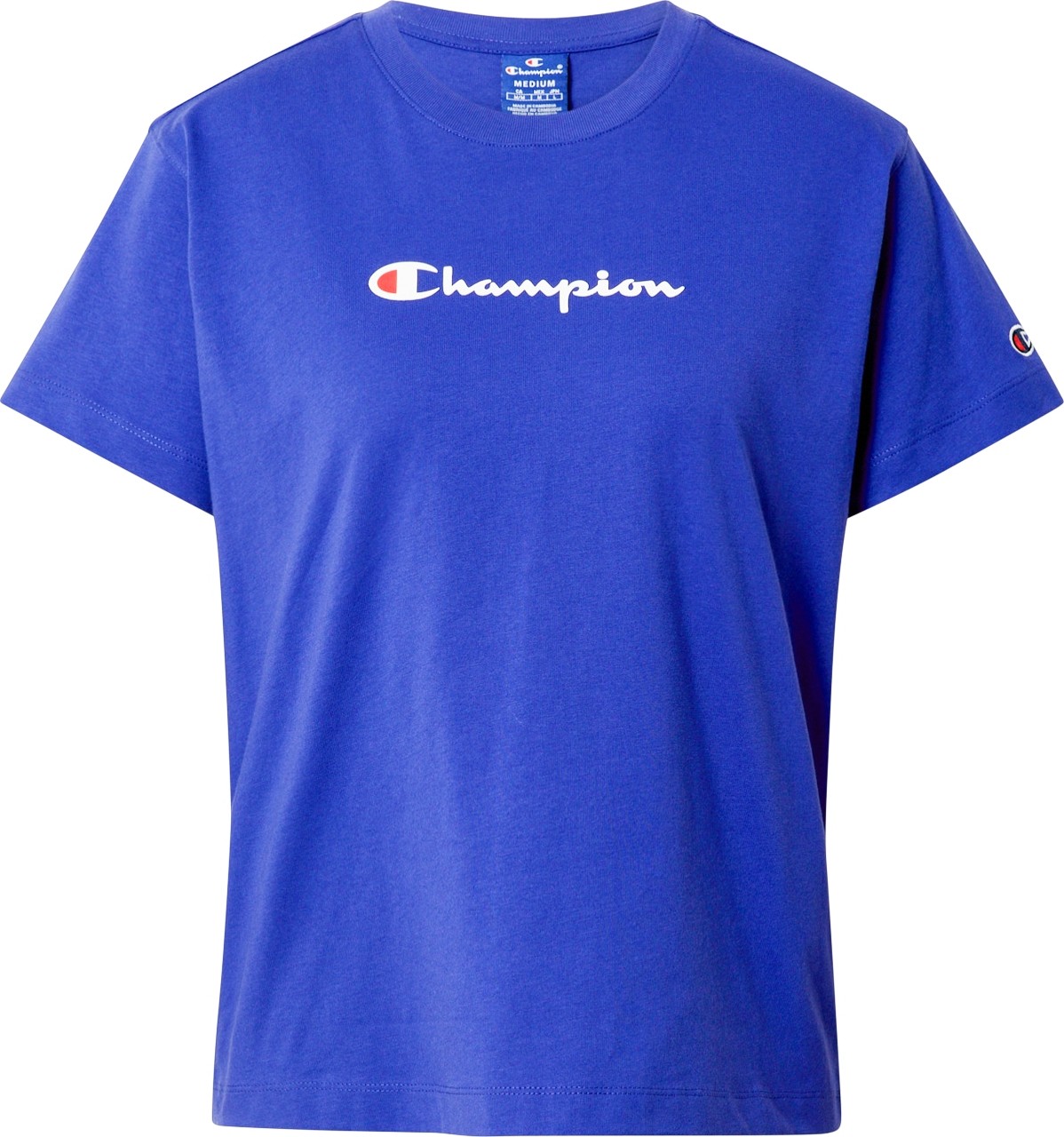 Champion Authentic Athletic Apparel Tričko modrá / červená / bílá