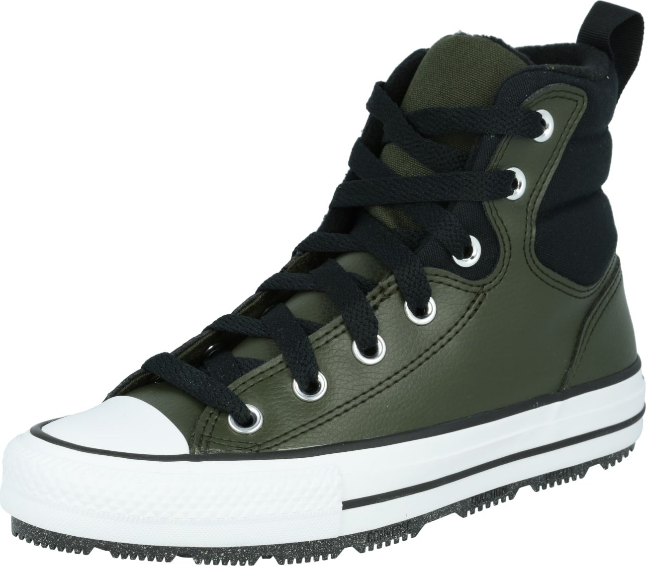 CONVERSE Kotníkové tenisky 'Chuck Taylor All Star' khaki / bílá