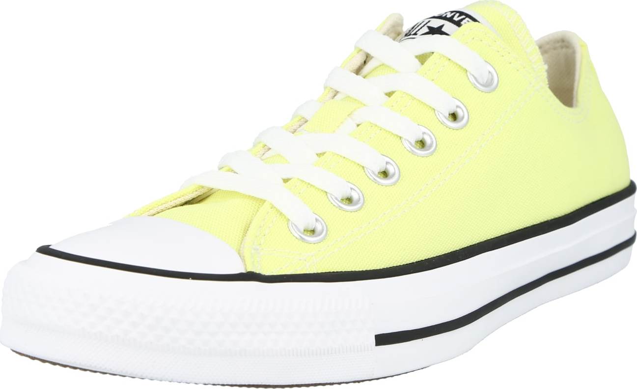 CONVERSE Kotníkové tenisky 'CHUCK TAYLOR ALL STAR PET CANVAS' citronová