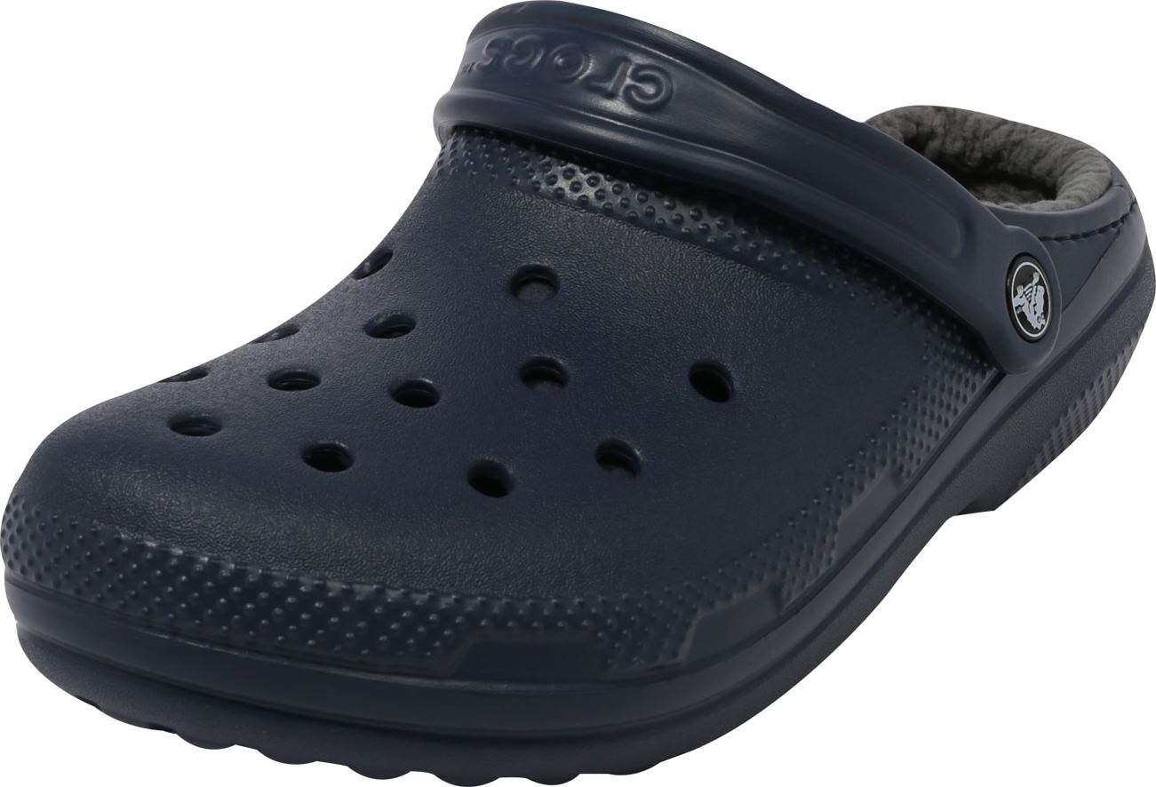 Crocs Pantofle 'Classic Lined' noční modrá