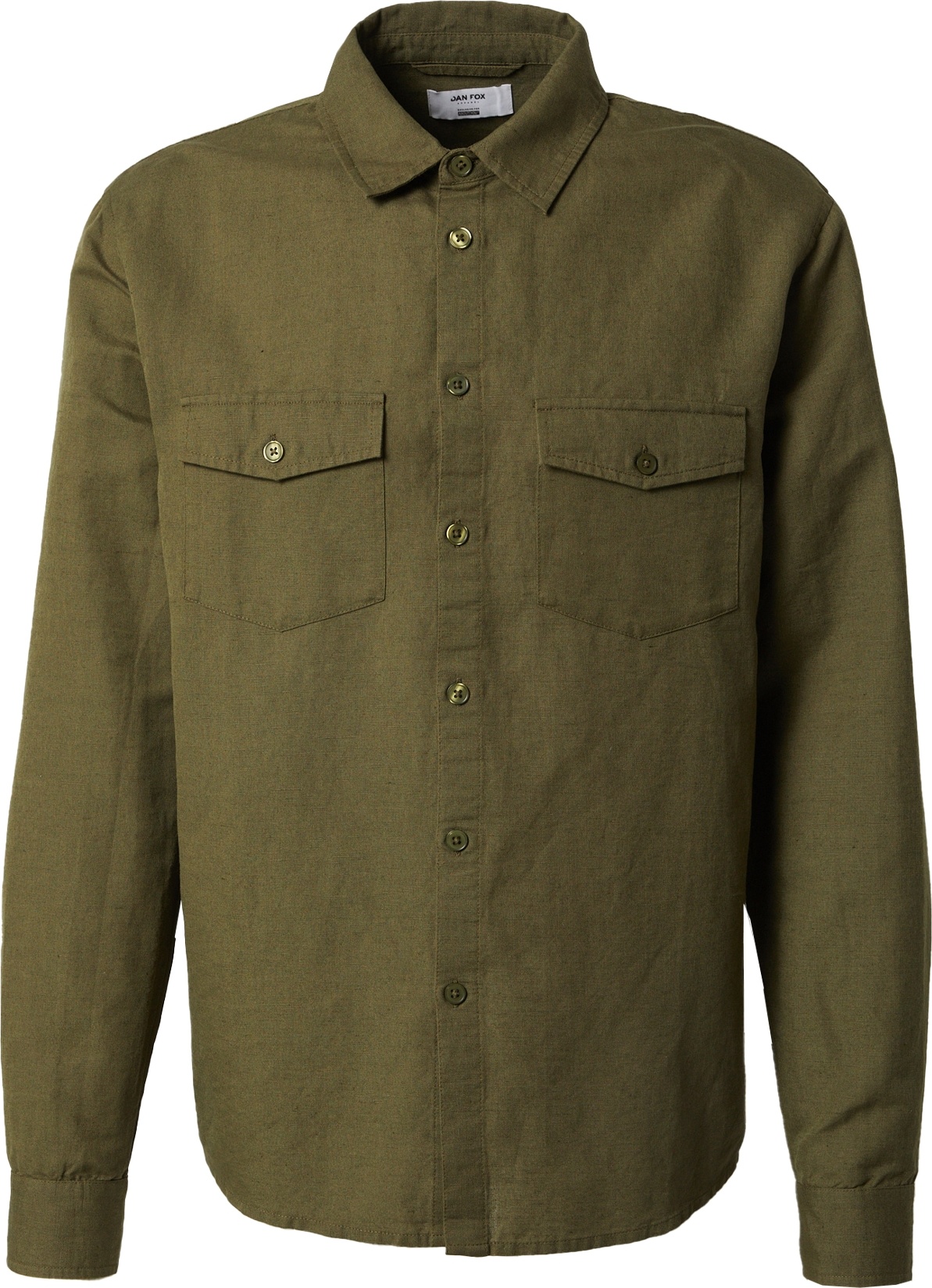 DAN FOX APPAREL Košile 'Lio' khaki