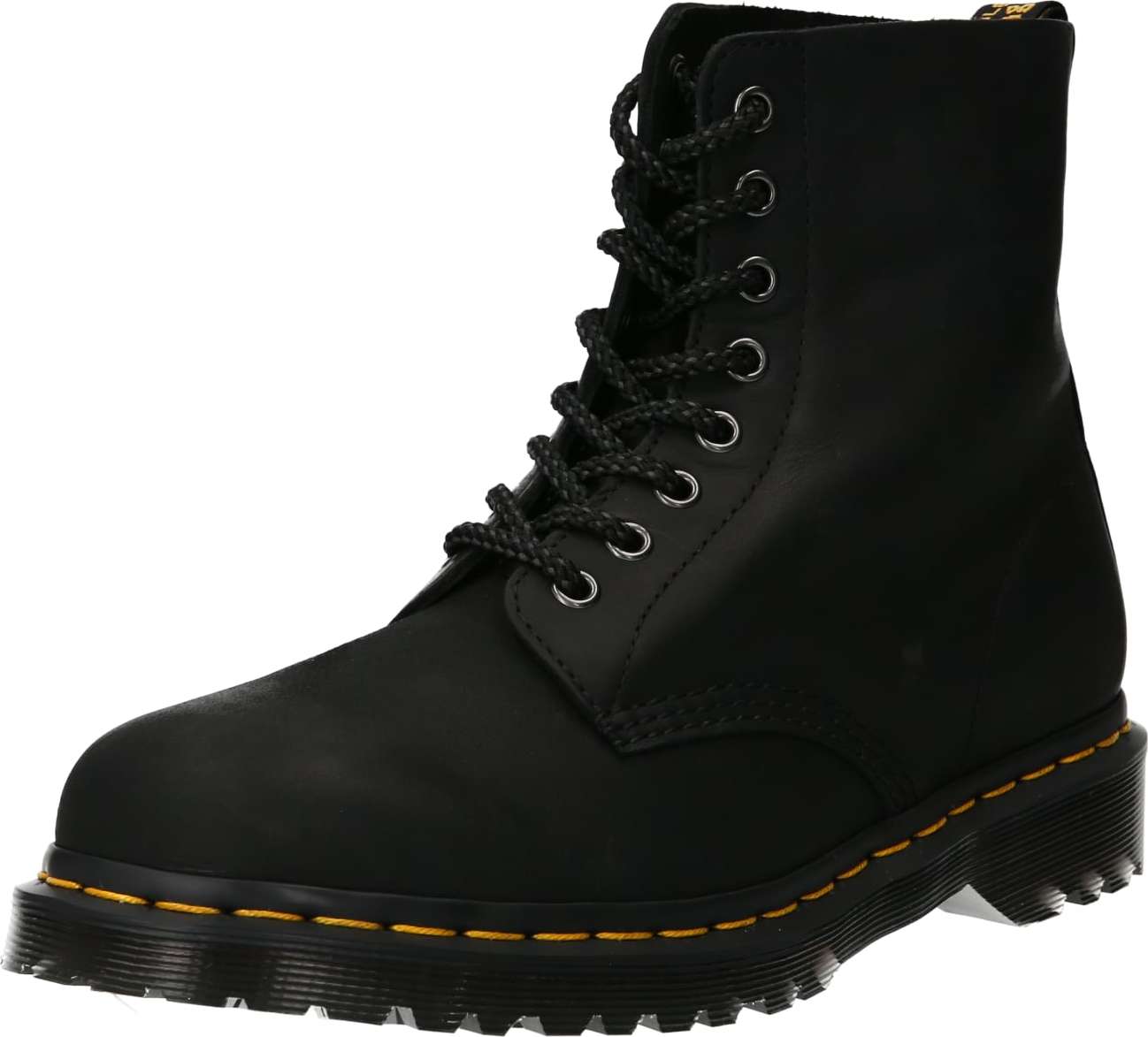 Dr. Martens Šněrovací boty 'Pascal' žlutá / černá