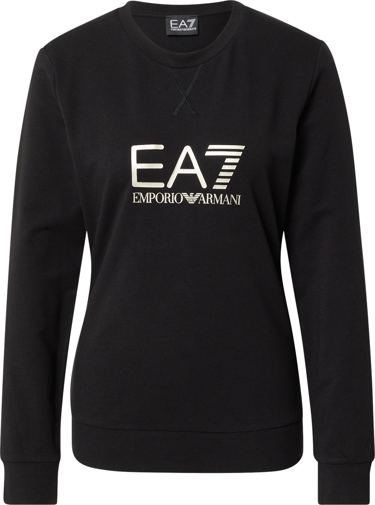 EA7 Emporio Armani Mikina černá / bílá